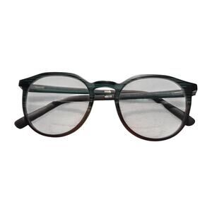 ECO Frames That Matter Green Brown Round Glasses Poplar BBGT